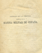 Opinion de la Prensa Respecto de la Marina Militar de España