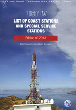 Nomenclator de las estaciones costeras y de las estaciones que efectúan servicios especiales (Lista IV - List IV)<br>2017