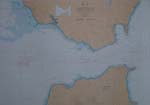 Estrecho de Gibraltar. De cabo Roche a punta de la Chullera y de cabo Espartel a cabo Negro. Carta 105